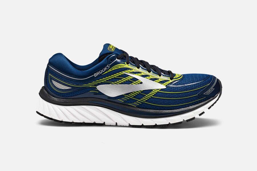 Brooks Glycerin 15 Mens UK - Road Running Shoes - Navy/Blue/Black 873-SMEHFG